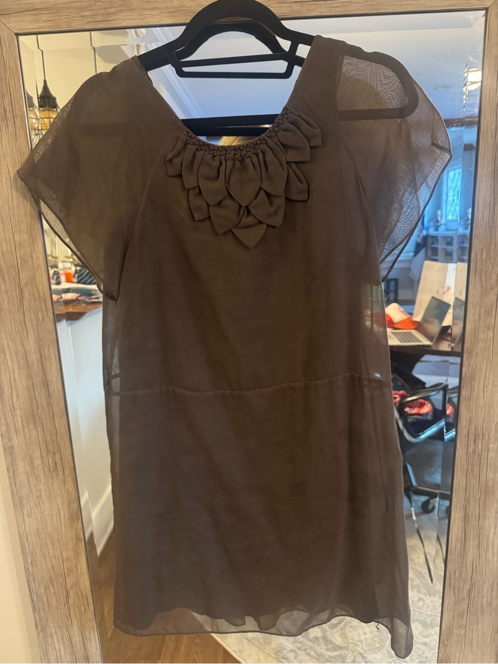 Phillip Lim silk-lined breezy short dress